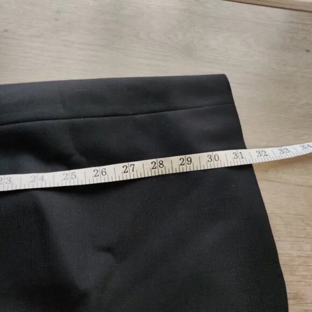 Oscar De La Renta Black Wool‎ Men's Sport Coat Blazer Size 42L